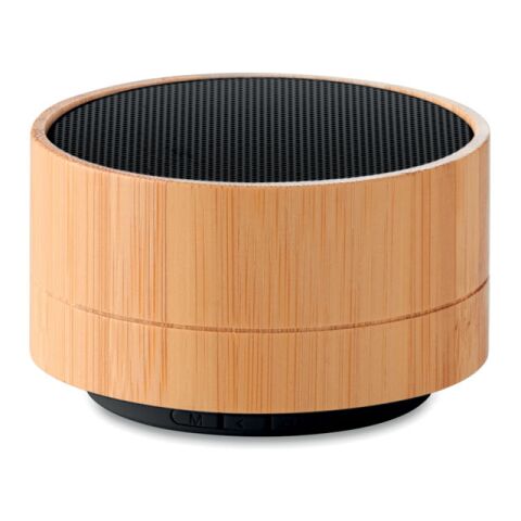 Haut-parleur Bluetooth Bambou. noir | sans marquage | non disponible | non disponible