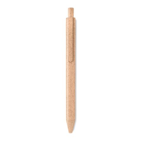 Stylo poussoir blé paille PP.
