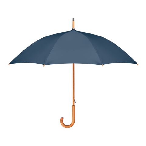 Parapluie 23,5&#039;&#039; RPET pongé bleu | sans marquage | non disponible | non disponible | non disponible