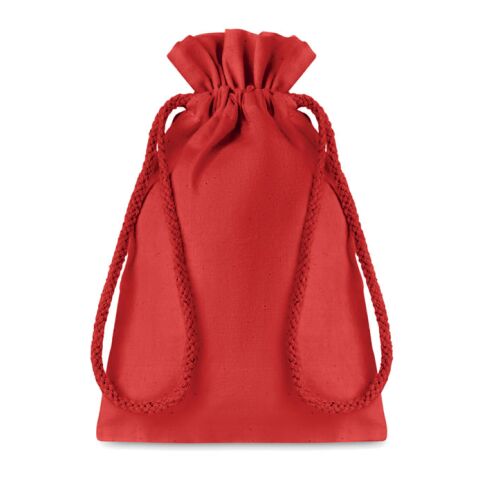 Petit sac en coton rouge | sans marquage | non disponible | non disponible | non disponible