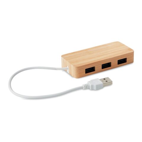 Hub USB 3 ports Bambou bois | sans marquage | non disponible | non disponible | non disponible