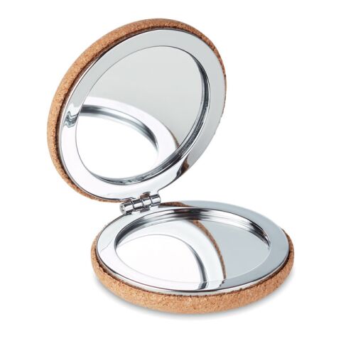 Petit miroir en liège beige | sans marquage | non disponible | non disponible