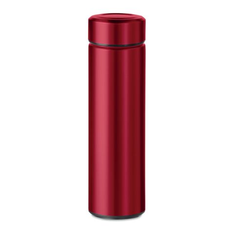 Gourde de 470 ml double paroi rouge | sans marquage | non disponible | non disponible | non disponible