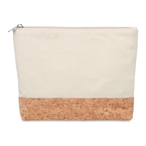 Trousse liège &amp; coton beige | sans marquage | non disponible | non disponible | non disponible