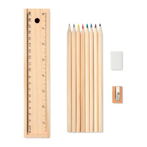 Set de 12 crayons en bois bois | sans marquage | non disponible | non disponible