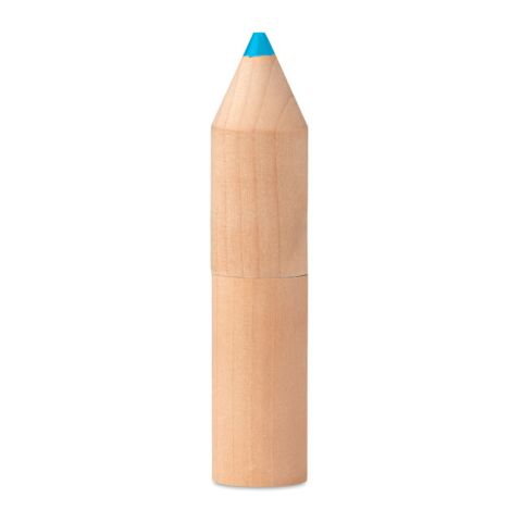 6 crayons dans un étui en bois bois | sans marquage | non disponible | non disponible | non disponible