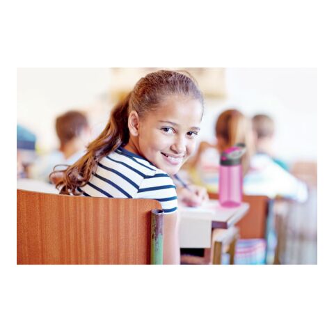 Bouteille de sport avec paille et poignée - 450 ml