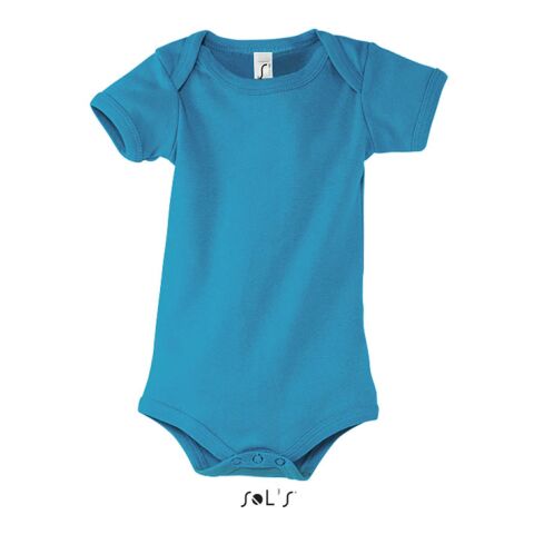 BAMBINO BODY BÉBÉ aqua | M | Sérigraphie 1 couleur | poitrine avant | 50 mm x 50 mm | non disponible