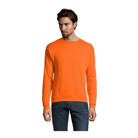 Spider Sweat Homme Col Rond orange | XXL | sans marquage | non disponible | non disponible | non disponible