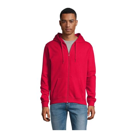 STONE UNI HOODIE 260g rouge | S | sans marquage | non disponible | non disponible | non disponible