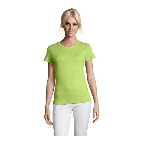 REGENT WOMEN T-SHIRT 150g vert pomme | S | sans marquage | non disponible | non disponible | non disponible