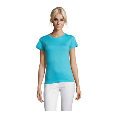 REGENT WOMEN T-SHIRT 150g bleu atoll | M | sans marquage | non disponible | non disponible | non disponible