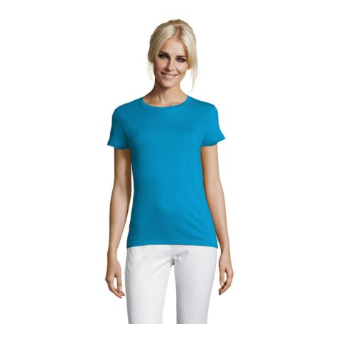 REGENT WOMEN T-SHIRT 150g aqua | L | sans marquage | non disponible | non disponible | non disponible