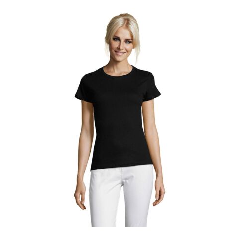 REGENT WOMEN T-SHIRT 150g noir profond | L | sans marquage | non disponible | non disponible | non disponible