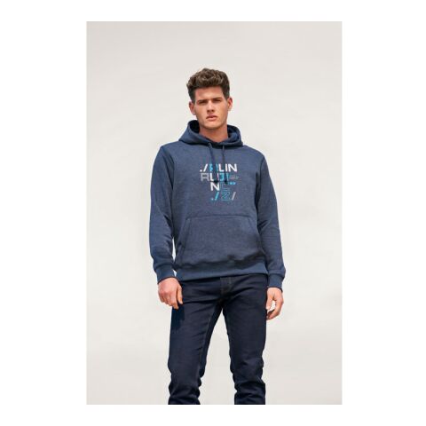 SPENCER SWEAT CAPUCHE 280 noir | L | Sérigraphie 1 couleur | A l&#039;arrière | 280 mm x 400 mm | non disponible
