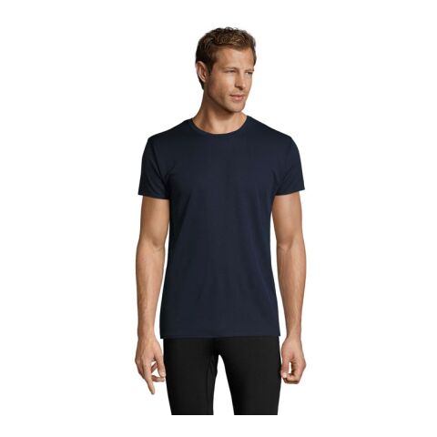 SPRINT UNI T-SHIRT 130g marine français | XS | Sérigraphie 1 couleur | Recto | 280 mm x 400 mm | non disponible