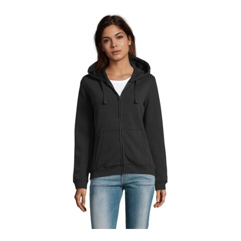 SPIKE HOOD WOMEN 280gr noir | M | 1-color Sérigraphie | Bras gauche | 100 mm x 70 mm | non disponible