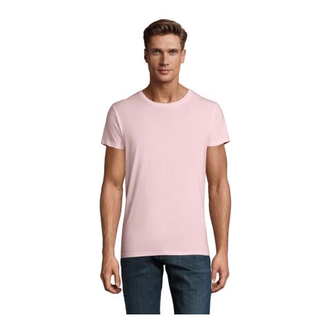 CRUSADER MEN TEESHIRT rose pale | S | Sérigraphie 1 couleur | Recto | 280 mm x 420 mm | non disponible