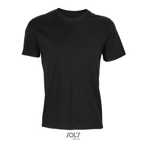 ODYSSEY t-shirt uni 170g noir recyclé | S | Sérigraphie 1 couleur | Recto | 280 mm x 400 mm | non disponible