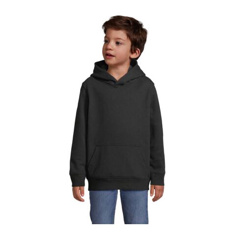 CONDOR KIDS  sweat Capuche noir | L | 1-color Sérigraphie | A l&#039;arrière | 200 mm x 200 mm | non disponible