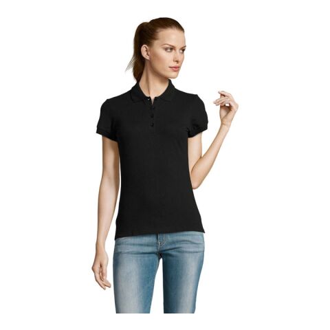 PASSION WOMEN POLO 170g noir | XL | sans marquage | non disponible | non disponible | non disponible
