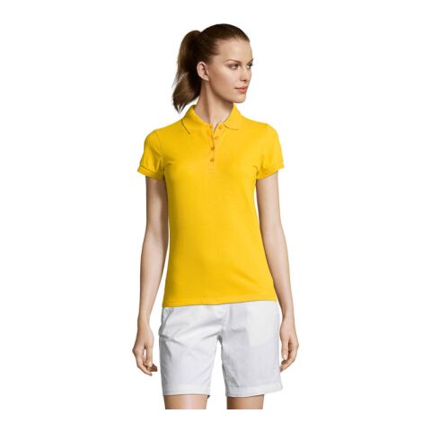 PASSION WOMEN POLO 170g jaune | L | sans marquage | non disponible | non disponible | non disponible