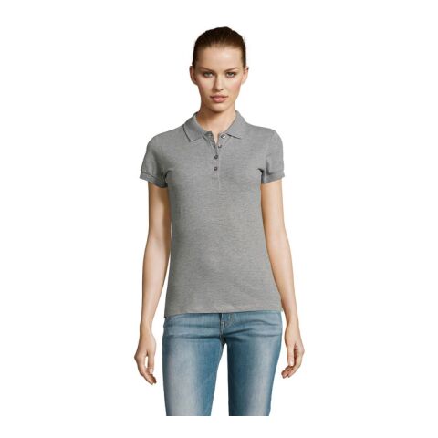 PASSION WOMEN POLO 170g gris chine 2 | L | sans marquage | non disponible | non disponible | non disponible