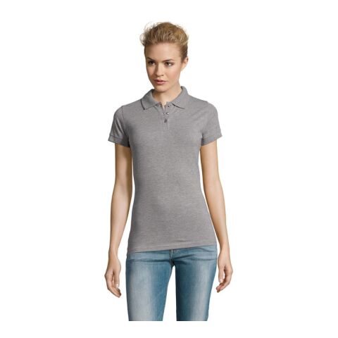 PERFECT WOMEN POLO 180 gris chine 2 | M | Sérigraphie 1 couleur | Recto | 200 mm x 200 mm | non disponible