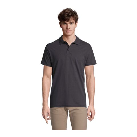 SPRING II Polo Homme 210g gris souris | L | sans marquage | non disponible | non disponible | non disponible