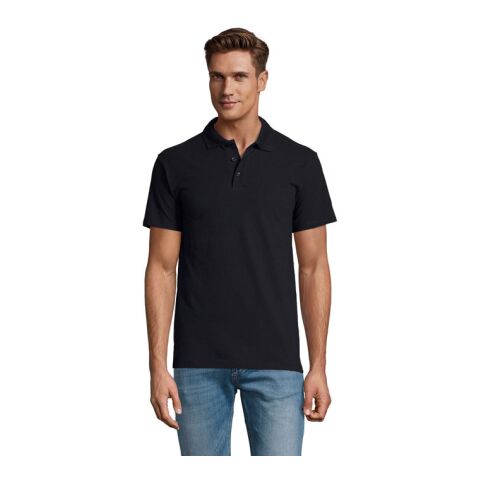 SPRING II Polo Homme 210g marine | S | Sérigraphie 1 couleur | Bras droit | 100 mm x 70 mm | non disponible