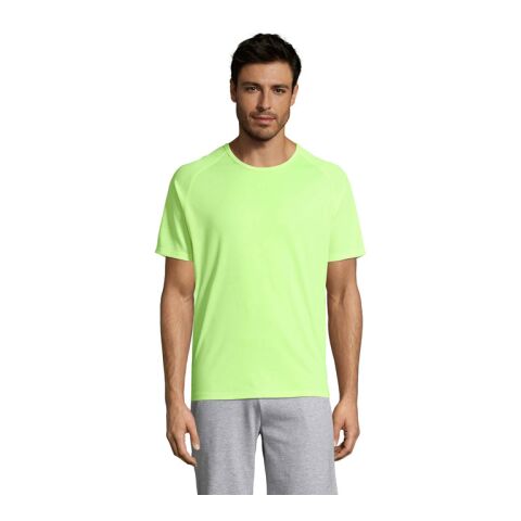 SPORTY MEN T-Shirt jaune fluo | XXS | sans marquage | non disponible | non disponible | non disponible