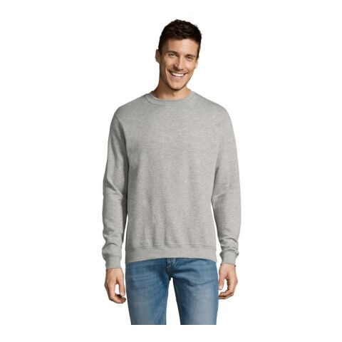 NEW SUPREME SWEAT UNISEXE gris chiné | XS | sans marquage | non disponible | non disponible | non disponible