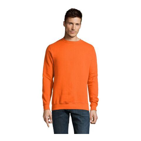 NEW SUPREME SWEAT UNISEXE orange | S | Sérigraphie 1 couleur | poitrine avant | 100 mm x 100 mm | non disponible
