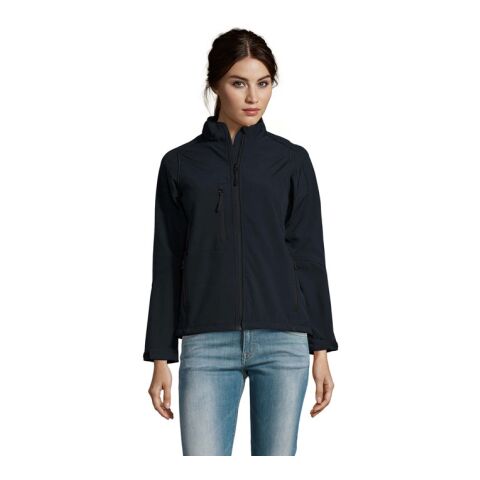ROXY WOMEN SS JACKET 340g bleu abysse | S | Broderie | poitrine avant | 85 mm x 100 mm | 100