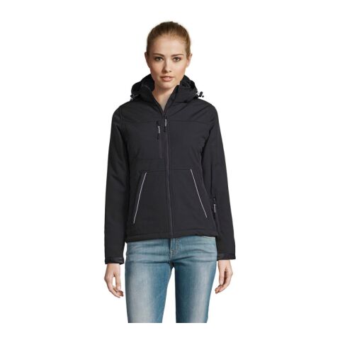 ROCK WOMEN PARKA SOFTSHELL noir | XL