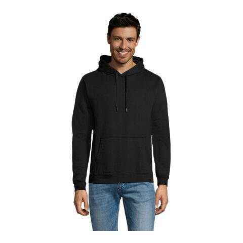 SNAKE Sweat capuche noir | XL | Sérigraphie 1 couleur | Recto | 280 mm x 200 mm | non disponible