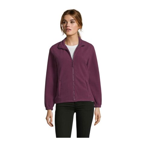 NORTH WOMEN VESTE POLAIRE bordeaux | M | sans marquage | non disponible | non disponible | non disponible