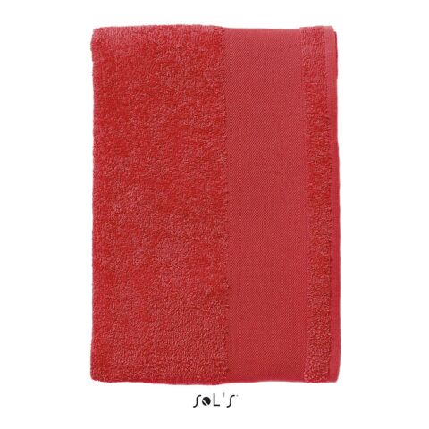 BAYSIDE 70 SERVIETTE BAIN rouge | M