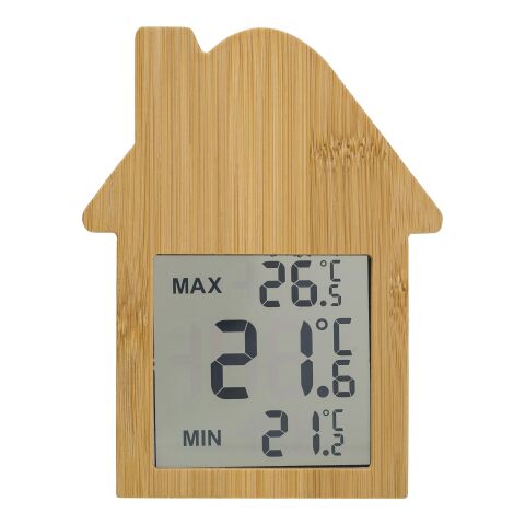 Station météo en bambou Lane marron | sans marquage | non disponible | non disponible