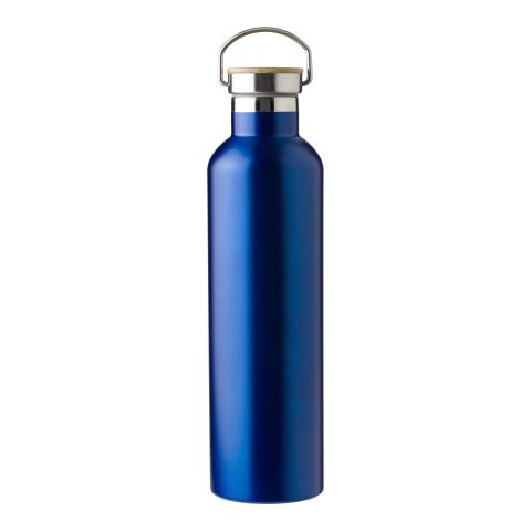 Bouteille double paroi en acier inoxydable Damien bleu | sans marquage | non disponible | non disponible