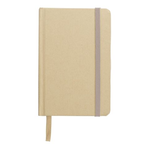 Carnet A6 en matériau recyclé John beige | sans marquage | non disponible | non disponible