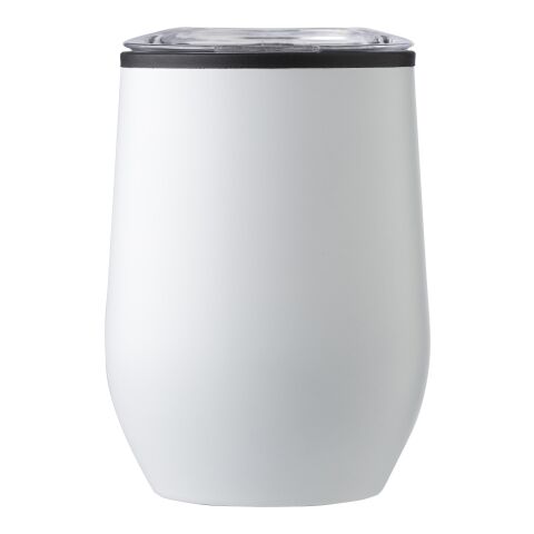 Mug en acier inoxydable Zoe blanc | sans marquage | non disponible | non disponible