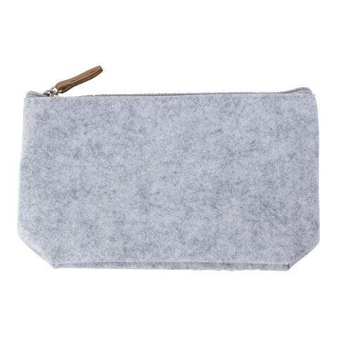 Trousse de toilette en feutre Rpet Lucy gris clair | sans marquage | non disponible | non disponible