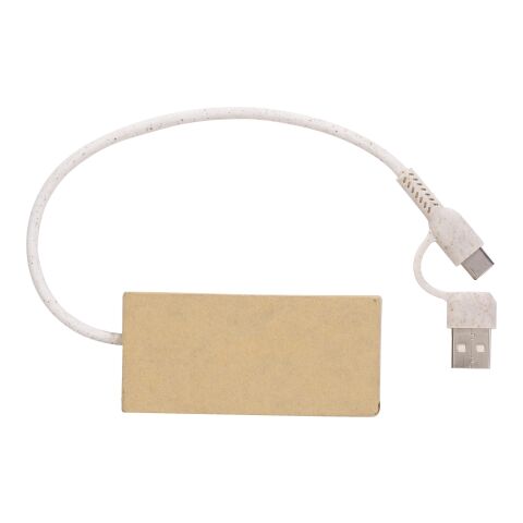Hub en aluminium et carton recyclé Paulo marron | sans marquage | non disponible | non disponible