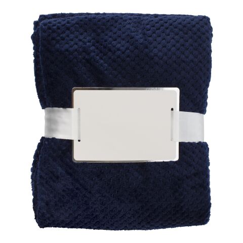 Plaid polaire de 230 g/m² Nikolai bleu | sans marquage | non disponible | non disponible