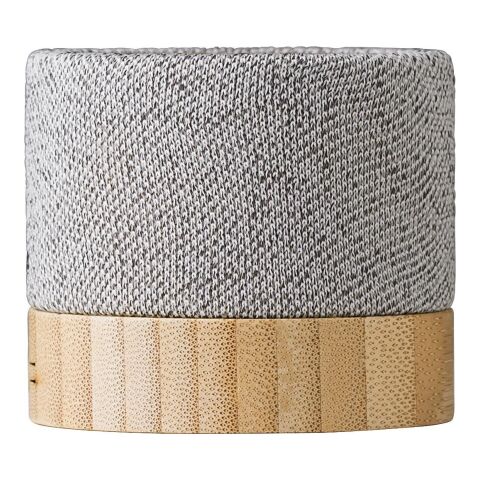 Enceinte sans fil en bambou Cory gris | sans marquage | non disponible | non disponible