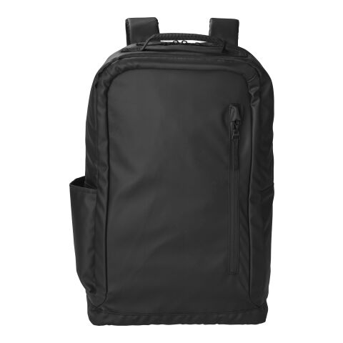 Sac à dos déperlant en polyester Brecken noir | sans marquage | non disponible | non disponible