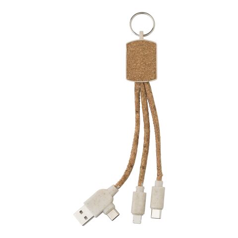 Câble de charge en liège Landry marron | sans marquage | non disponible | non disponible