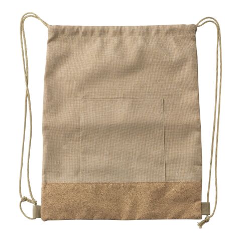 Sac à dos en polyester rPET Ansel beige | sans marquage | non disponible | non disponible