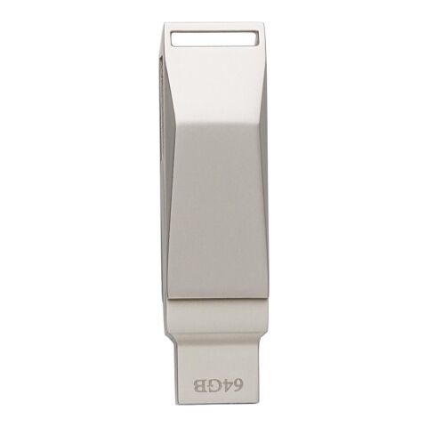 Clé USB twist 3.0 64 Go Dorian argent | sans marquage | non disponible | non disponible